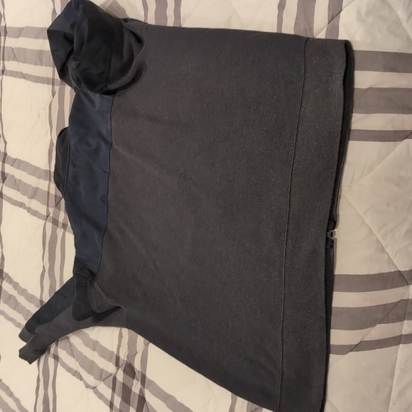 Banana Republic Mens Waffle knit Jacket, Grey / Navy XL - Picture 4 of 4